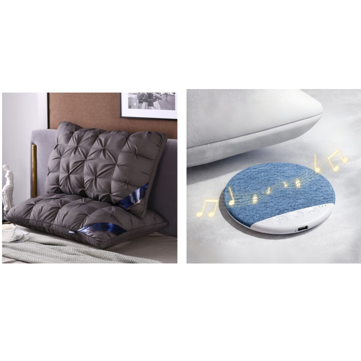 ๐ Washable ergonomic neck pillow โ Breathable and soft with 3D stitching