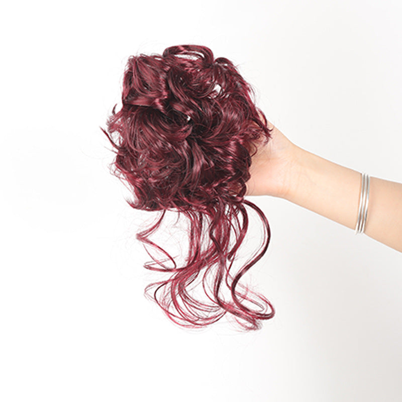 ๐LAST DAY - BUY 1 GET 1 FREE + FREE GIFT!!๐Messy Curly Hair Bun Scrunchie Extensions1