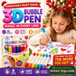 💥LAST DAY BUY 1 GET 1 FREE!!🎁🔮Magic Pen – Draw 3D with one stroke!🎄DIY Bubble Magic Drawing Pens 9