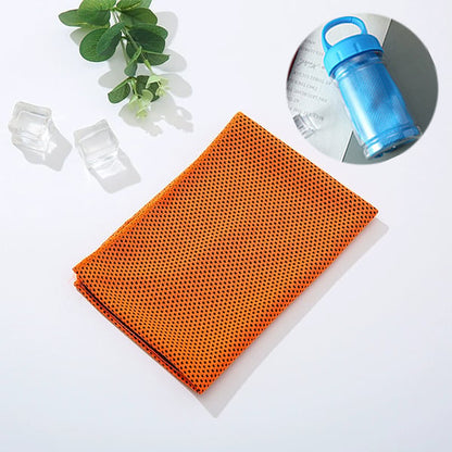 ⏰❄️Last Day Buy 1 Get 1 Free (Each only ￡3.99)☀️Cold Sweat Towel You Can Use Anywhere, Anytime! Reusable Soft Absorbent Cooling Portable