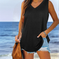 🔥2025 HOT SALE 49% OFF⏳All-match V-Neck Solid Color Vest