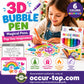 💥LAST DAY BUY 1 GET 1 FREE!!🎁🔮Magic Pen – Draw 3D with one stroke!🎄DIY Bubble Magic Drawing Pens 9