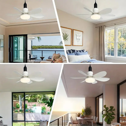 🏆LAST DAY SALE ONLY￡16.99 with Socket!!🎁🔥SmartBreez™ PRO 40W LED Ceiling Fan Light – 20.5” Ultra-Quiet with Remote 🎯 | E27 + FREE B22 Adapter 🔌 | For Bedroom 😴, Kitchen 👩‍🍳 & Garage 🛠️ – UK Ready! 🇬🇧