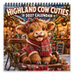 📢📢50% OFF !! ⏰🐮 2027 Highland Cow Cuties Calendar