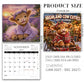 📢📢50% OFF !! ⏰🐮 2027 Highland Cow Cuties Calendar