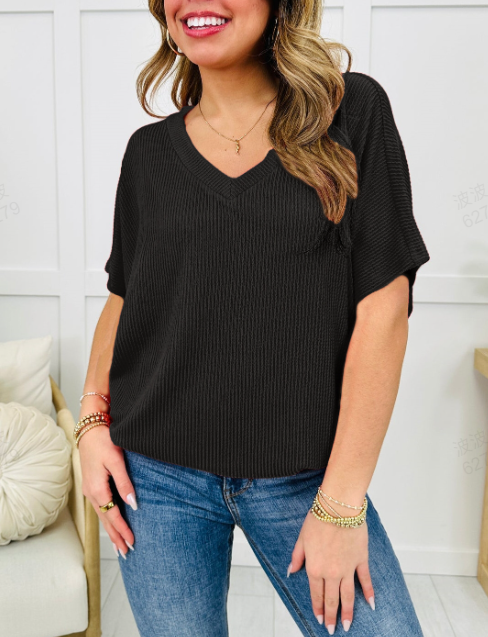 🎉LAST DAY SALE 50% OFF!!🎁Women's V-Neck Summer T-Shirt 🌟