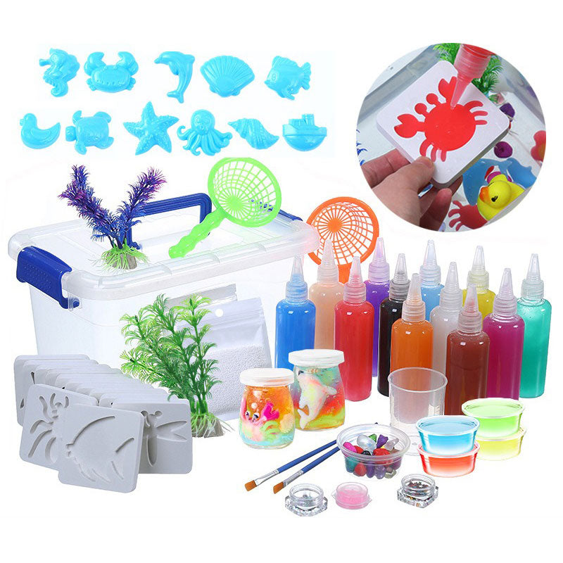 🎁Hot Sale 50% OFF💥Magic Water ELF, Children Handmade Aqua Gel Sensory Toy Set
