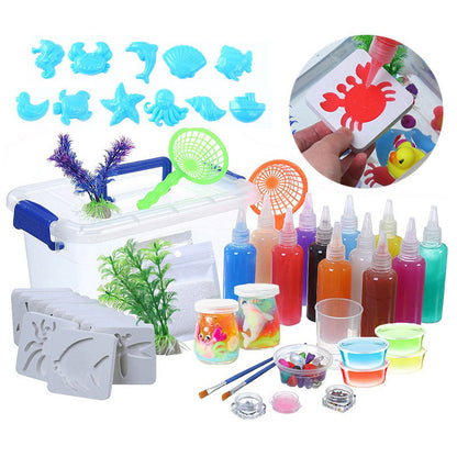 🎁Hot Sale 50% OFF💥Magic Water ELF, Children Handmade Aqua Gel Sensory Toy Set