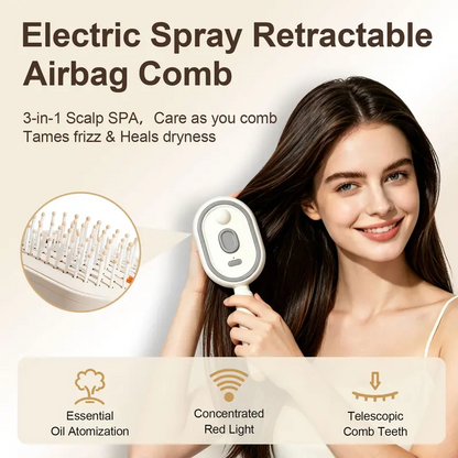 💧Electric Spray Air Cushion Massage Comb