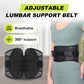 ✨Relieve Back Pain Anytime, Anywhere🎉Adjustable Double Pulley Breathable Lumbar Support Shaping Waist Belt