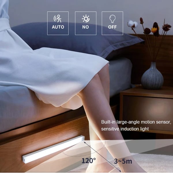 🎁Last Day 50% Off💡Punch-free Smart Sensor Magnetic Rechargeable LED Lights