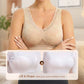 💗LAST DAY - BUY 1 GET 1 FREE/£4.99 Per item!!!🎁Pure Cotton Buttonless Comfy Lifting Bra