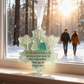 🌊Snowflake-Shaped Sea Glass Friendship Decor❄✨ Shaped by Nature & Crafted by Hand!