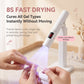 🔥2027 New Hot Sales - 50% OFF💅 ✨ Portable Rechargeable UV Nail Lamp – Digital Display, Gel Nail Curing Light & Stand Set 🔥
