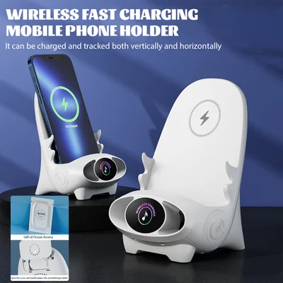 🔥Last Day Sale 50% 🔥Mini Chair Wireless Fast Charger Multifunctional Phone Holder
