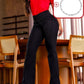 🥳2026 HOT SALE🥳💞50K+ SOLD!👖 50% OFF! Stretch High-Waist Flare Jeans – Gentle tummy support that hugs your curves. Soft stretch denim, easy to move in. Flattering for every shape. 👵🌸