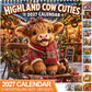 📢📢50% OFF !! ⏰🐮 2027 Highland Cow Cuties Calendar