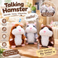 🐹 Last Day Special Price £12.99! ✨Talking Hamster Plush – repeats whatever you say, auto head-shaking, hilarious fun for kids & adults.🎁