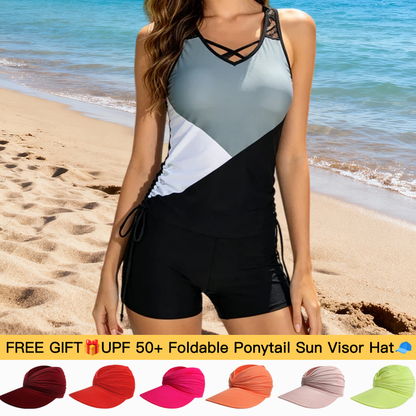 FREE GIFT🎁50K+ SOLD!💥Women's Printed Two-Piece Tankini Swimsuit