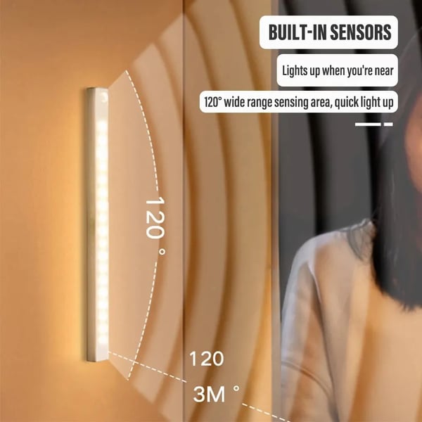 🎁Last Day 50% Off💡Punch-free Smart Sensor Magnetic Rechargeable LED Lights