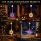 ⏳LAST DAY SALE ONLY ￡7.99!!🎄❄️ DIY Christmas Snowflake Suction Cup LED Lights ✨ | Battery Operated, Warm & Multi-Colour, Window Suction Lights, Christmas Home & Party Decor