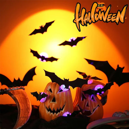🎃HOT SALE 60% OFF🦇Halloween 3D Lighted Bats