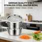 🔥HOT SALE 53% OFF-🌞🍴 German Quality 3-in-1 Stainless Steel Grater Bowl