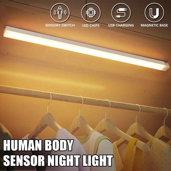🎁Last Day 50% Off💡Punch-free Smart Sensor Magnetic Rechargeable LED Lights