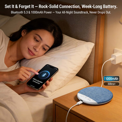 Bluetooth Pillow Speaker – Your Private Sleep Sound Oasis🎧🌙