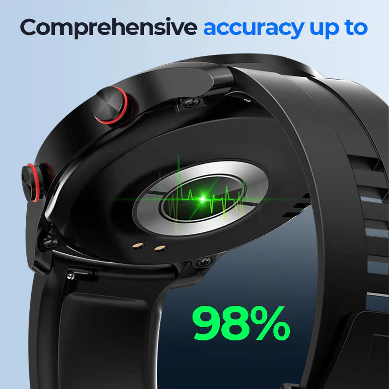 🏃Intelligent Sports Watch: Pro Health Tracking ⚕️ – Fit for Daily & Workout Use