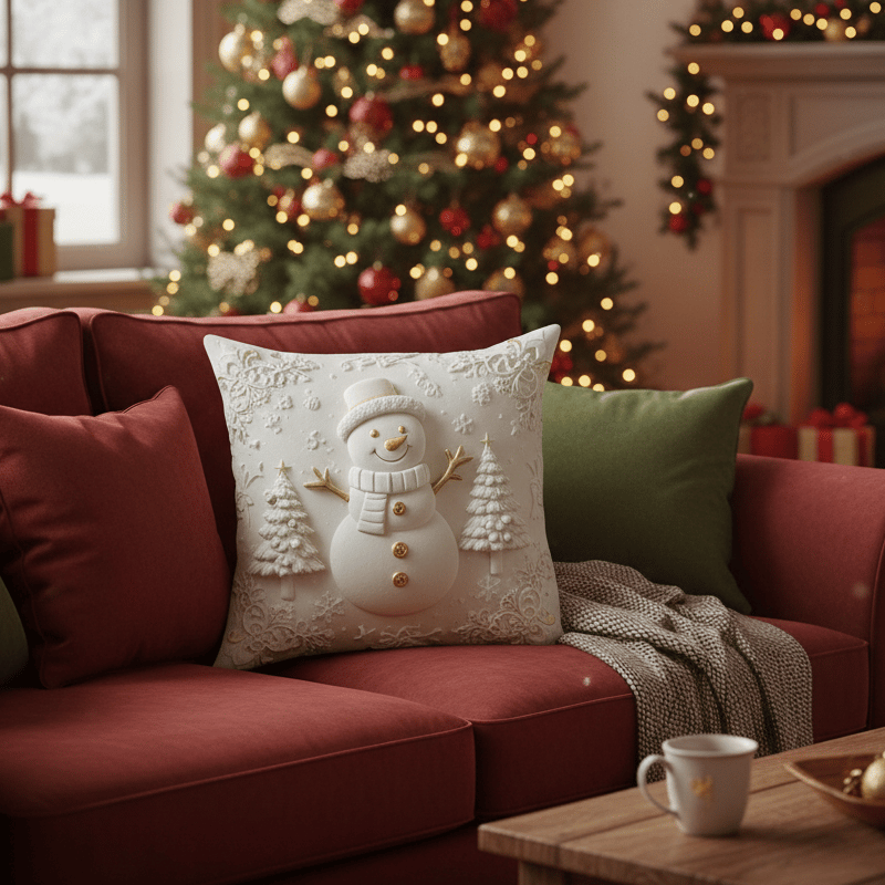 🎄 Unwrap Joy: 60% OFF Christmas Sale💕 Festive Cushion Covers 🎁