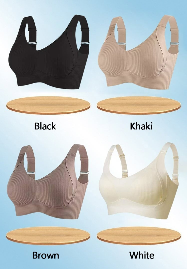 🎁Last Day Buy 1 Get 3 Packs(Each only ￡3.66)🔥Super firming bra | Wire-free push-up bra👍No more sagging breasts