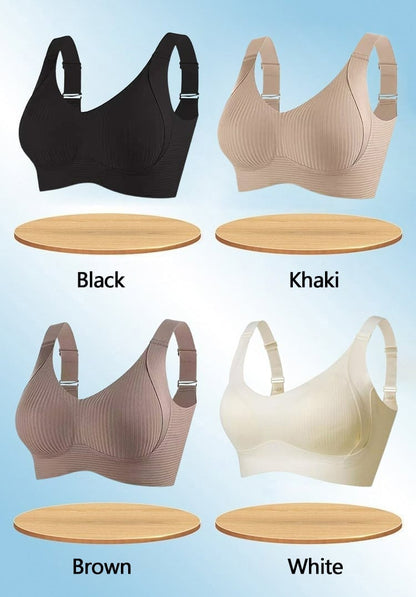 🎁Last Day Buy 1 Get 3 Packs(Each only ￡3.66)🔥Super firming bra | Wire-free push-up bra👍No more sagging breasts