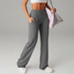 💗LAST DAY SALE 70% OFF⚡50K+ SOLD💕Women's Plain Loose Straight Leg Pants