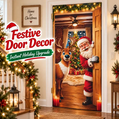 🎅Christmas Sale 49% OFF 🎉Christmas door decoration banner
