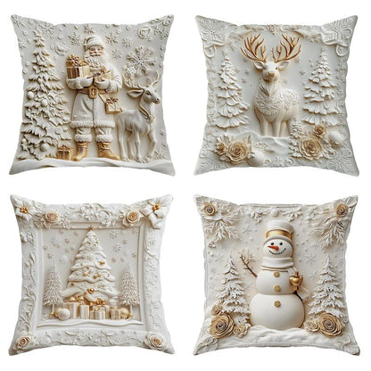 🎄 Unwrap Joy: 60% OFF Christmas Sale💕 Festive Cushion Covers 🎁
