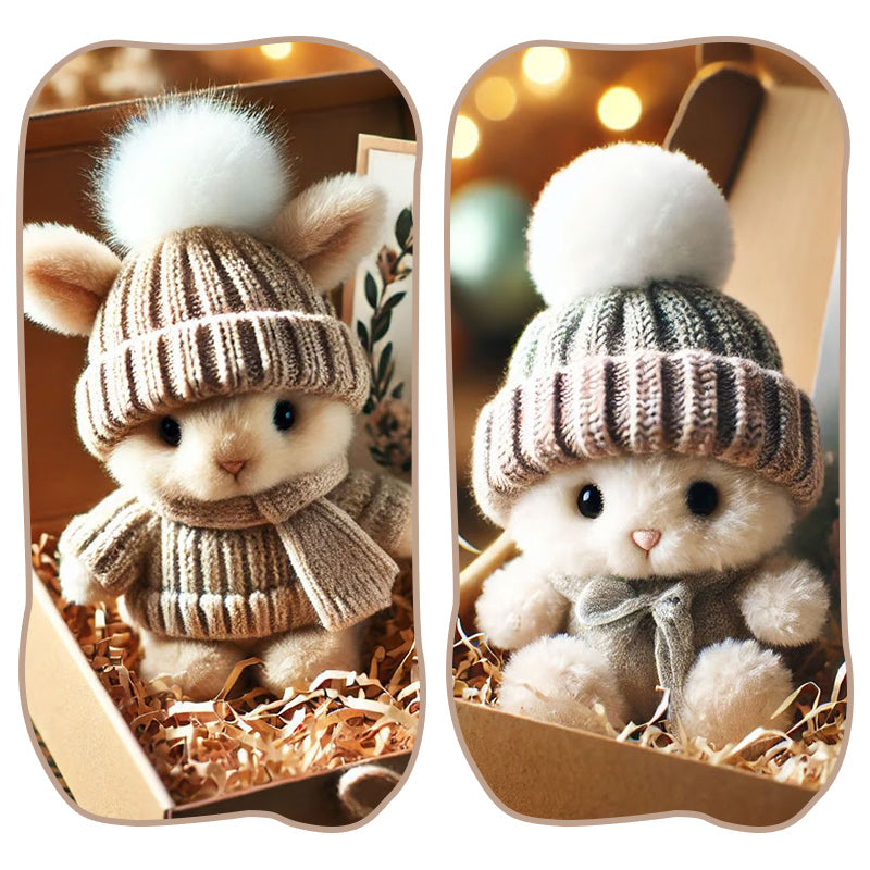 🎁LIMITED SALE BUY 3 GET 1 FREE - Handmade🐇Mini Bunny Hug Cute Gift🎁