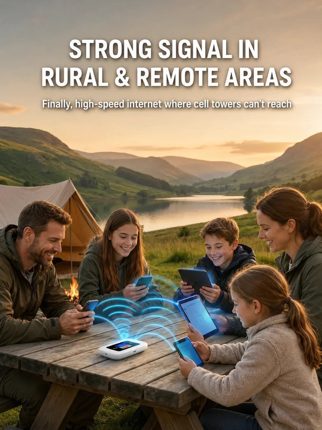🥳2026 HOT SALE🥳📶 Mobile Hotspot – Portable WiFi, full coverage anywhere. No contract, no setup. Stay connected on the go! 📱✨