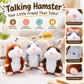 🐹 Last Day Special Price £12.99! ✨Talking Hamster Plush – repeats whatever you say, auto head-shaking, hilarious fun for kids & adults.🎁