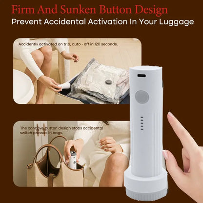 ⏳Limited-time 50% off!!⏰✨X7 Cordless Travel Vacuum Bag