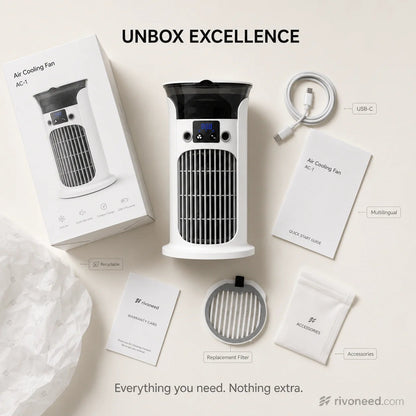 🔥Limited Time Promotion 🔥3-in-1 Desktop Air Cooler Fan