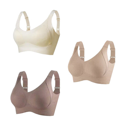 🎁Last Day Buy 1 Get 3 Packs(Each only ￡3.66)🔥Super firming bra | Wire-free push-up bra👍No more sagging breasts