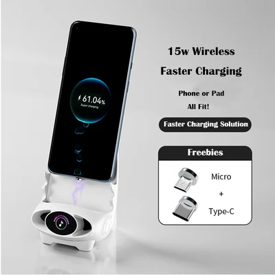 🔥Last Day Sale 50% 🔥Mini Chair Wireless Fast Charger Multifunctional Phone Holder