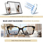 🔥Hot Sale-✨👓3 Pack Tortoiseshell Reading Glasses – Blue Light Blocking Oversized Square Readers