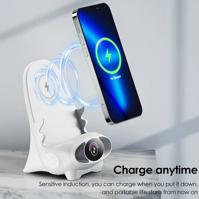 🔥Last Day Sale 50% 🔥Mini Chair Wireless Fast Charger Multifunctional Phone Holder