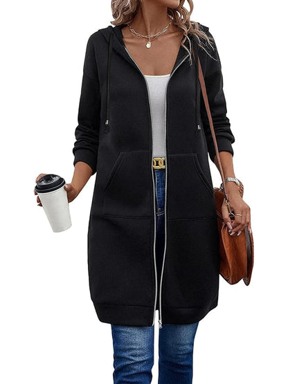 🥳LAST DAY SALE 49% OFF🍂Women Casual Zip up Fleece Hoodies🔥