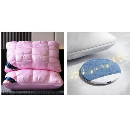 💞 Washable ergonomic neck pillow – Breathable and soft with 3D stitching