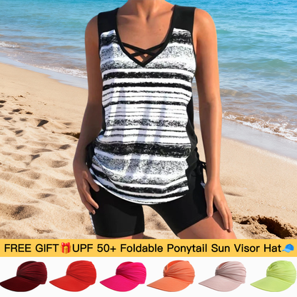 FREE GIFT🎁50K+ SOLD!💥Women's Printed Two-Piece Tankini Swimsuit