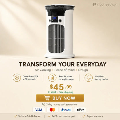 🔥Limited Time Promotion 🔥3-in-1 Desktop Air Cooler Fan