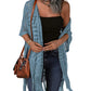 🔥 LIMITED-TIME Just £15.99!!😍Women’s Oversized Knit Cardigan – Lightweight Crochet Tassel Kimono for Spring & Summer 🌸